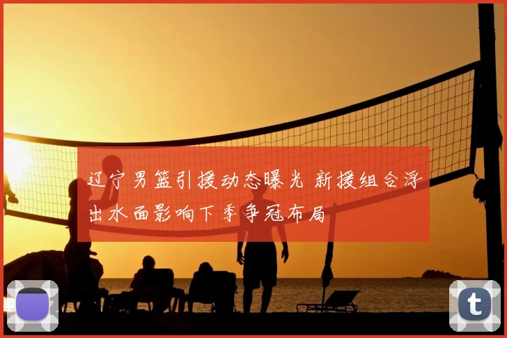 辽宁男篮引援动态曝光 新援组合浮出水面影响下季争冠布局